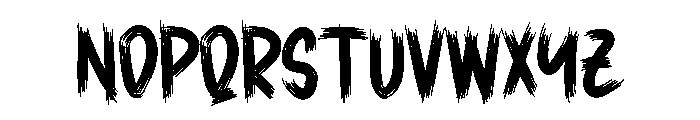 Point Display Font UPPERCASE
