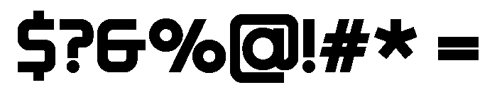 Pointegra Font OTHER CHARS
