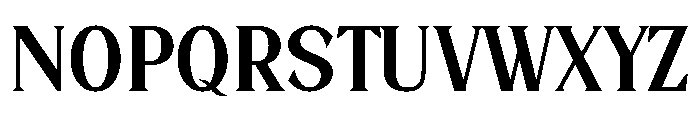 Poised Strength Font UPPERCASE