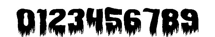 Poison Blood Font OTHER CHARS