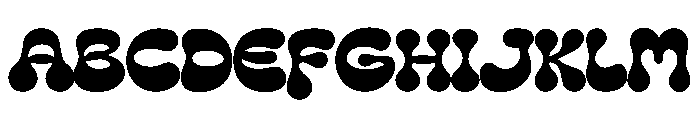 Poison Groove Font UPPERCASE