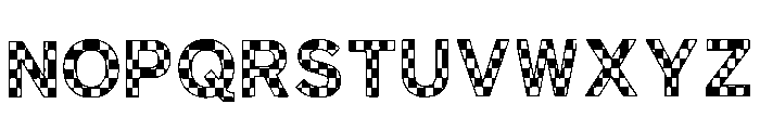 Poison Regular Font UPPERCASE