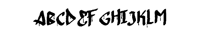 Poisonous FONT
