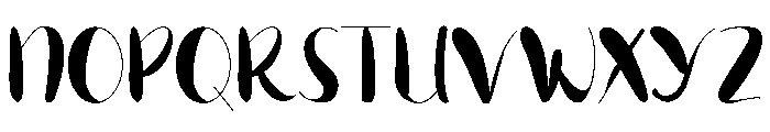 Poketbook Font UPPERCASE