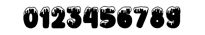 Polar Frozen Font OTHER CHARS