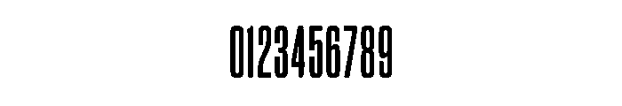 Polaris Condensed Font OTHER CHARS