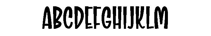 Polaroid1 Font UPPERCASE