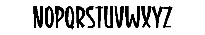 Polaroid1 Font LOWERCASE