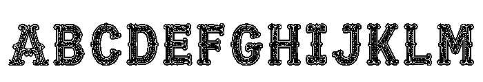 Polina Regular Font UPPERCASE