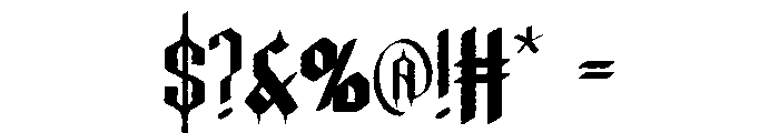 PolisiSkena Font OTHER CHARS