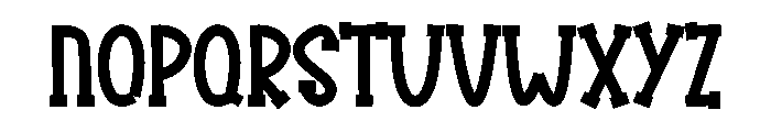Politer Font LOWERCASE