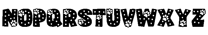 Polka Cat Regular Font UPPERCASE