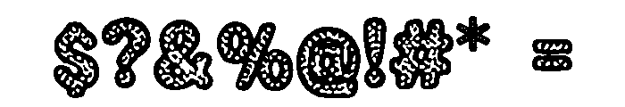 Polka_Dottie Font OTHER CHARS
