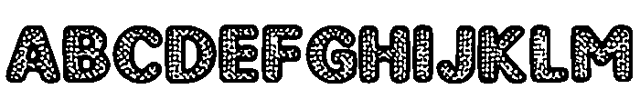 Polka_Dottie Font UPPERCASE