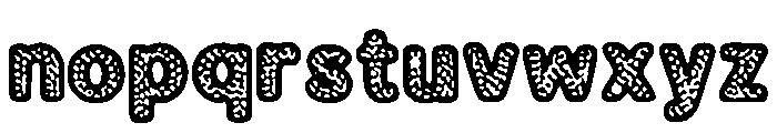 Polka_Dottie Font LOWERCASE