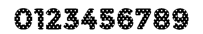 Polka Vintage Regular Font OTHER CHARS