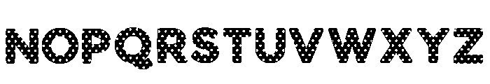 Polka Vintage Regular Font LOWERCASE