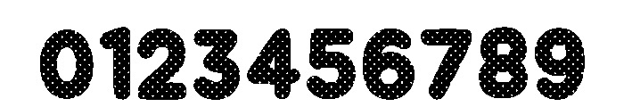 Polkadots Playful Regular Font OTHER CHARS
