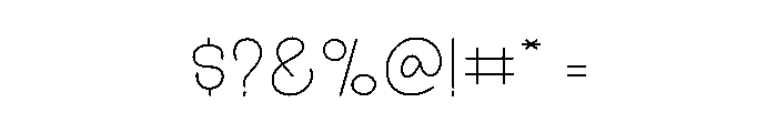 Polkadots Font OTHER CHARS