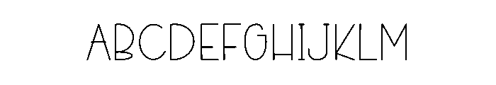 Polkadots Font UPPERCASE