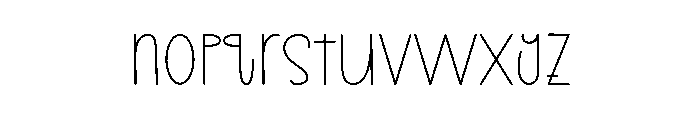 Polkadots Font LOWERCASE