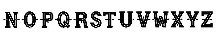 Pollock Regular Font LOWERCASE