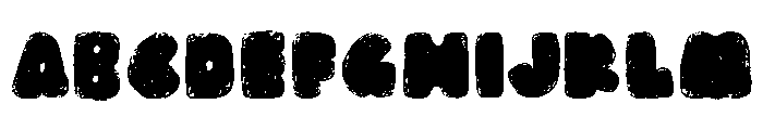 Polvorón Regular Font UPPERCASE