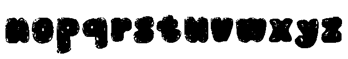 Polvorón Regular Font LOWERCASE