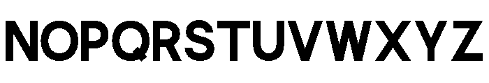 Polyarny Regular Font UPPERCASE