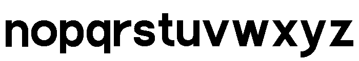 Polyarny Regular Font LOWERCASE