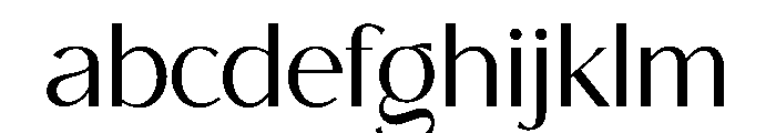 Polyera Regular FONT