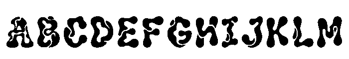Pomfret Regular Font UPPERCASE