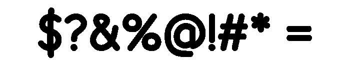 Pommeline Font OTHER CHARS