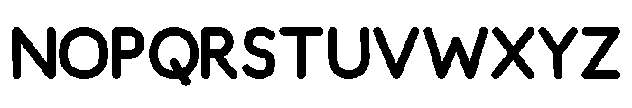 Pommeline Font UPPERCASE