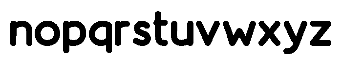 Pommeline Font LOWERCASE