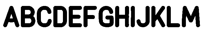 Pommevi Font UPPERCASE