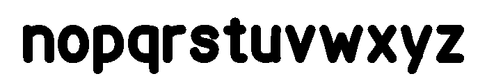 Pommevi Font LOWERCASE