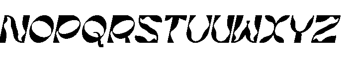 Ponno Italic Font LOWERCASE