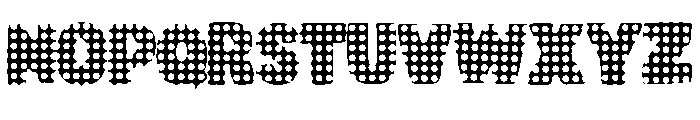 Pop Art Halftone By Squ Regular Font UPPERCASE
