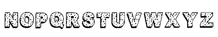 Pop Art Retro Regular Font LOWERCASE