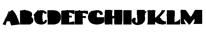 Popcorn CF Font UPPERCASE
