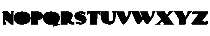 Popcorn CF Font UPPERCASE