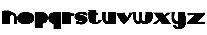 Popcorn CF Font LOWERCASE
