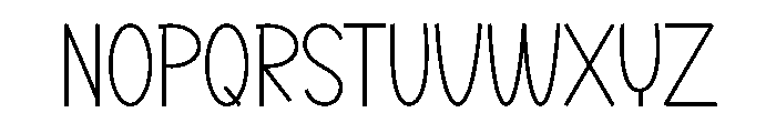 Popcorn Delicious Font UPPERCASE