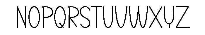 Popcorn Delicious Font LOWERCASE