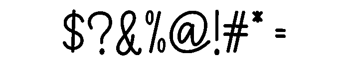 Popculine Font OTHER CHARS