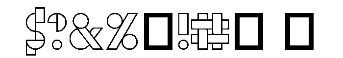Popina Mango Regular Font OTHER CHARS