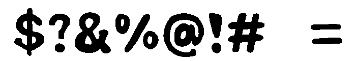Poplar Font OTHER CHARS