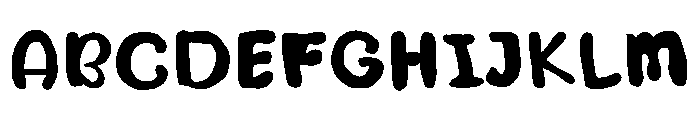 Poplar Font UPPERCASE