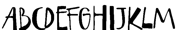 Poppetica Font UPPERCASE